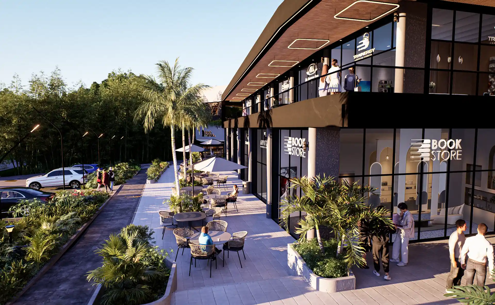 Pasillo comercial Nave Sur